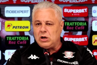 „Marius Șumudică, atac virulent la adresa arbitrajului: „Eram calificați de mult!” înainte de meciul cu Rapid