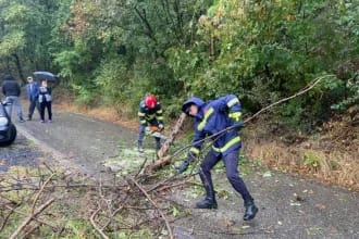 Pompieri din patru județe mobilizați la Vaslui pentru gestionarea situațiilor periculoase cauzate de vremea rea