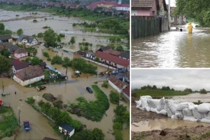 Furtuni devastatoare în țară: evacuări în masă și case sub ape. Fechet avertizează: Luna aceasta ar putea fi una dintre cele mai ploioase din istorie