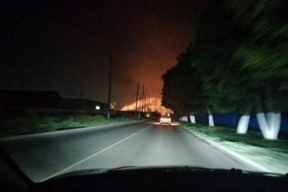 Atac cu dronă ucraineană provoacă incendiu la o fabrică de azot, la 200 km sud de Moscova