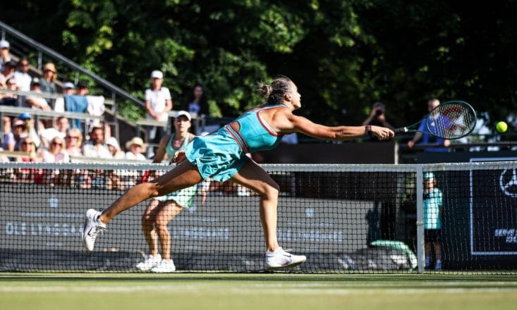 Marketa Vondrousova, prima finalistă la WTA Berlin după o victorie clară în fața Arynei Sabalenka