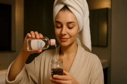 Ulei de masaj natural care elimină stresul și hidratează pielea uscată