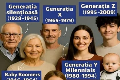Cum se diferențiază generațiile umane: Descoperă cine sunt cei din „Generația Tăcută” și ce definește „Generația Alpha