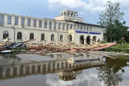 Academia de Poliție, devastată de furtună. Europol denunță „muncă de amatori” și solicită demisii imediate