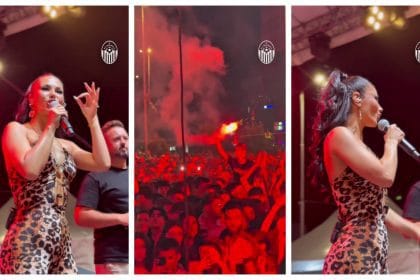 Fanii FCSB blocați să vadă scenele controversate: Jucătorii de la Shkendija, surprinși petrecând alături de o femeie celebră în centrul orașului