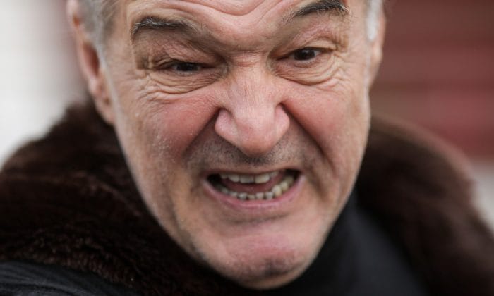 Gigi Becali dezvăluie un singur verdict despre arbitrul olandez după meciul cu Aberdeen