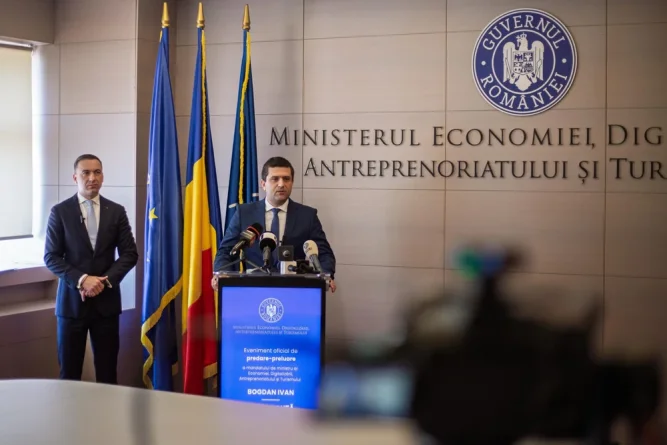 Conflict deschis între Salrom și ministrul Economiei: Radu Miruță acuzat că își asumă merite nejustificate pentru mina Baia de Fier