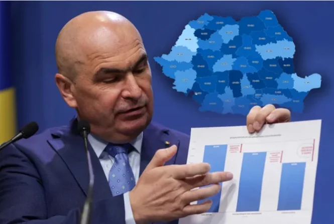 Județele care vor înregistra cele mai mari pierderi de angajați după tăierea cu 40% a posturilor din administrație, conform analizei Guvernului