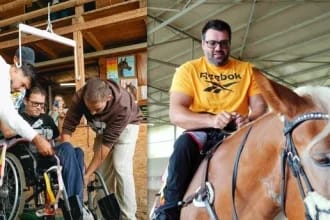 Premieră la Cluj-Napoca: primul sistem de terapie asistată cu cai pentru persoanele cu nevoi speciale a fost inaugurat