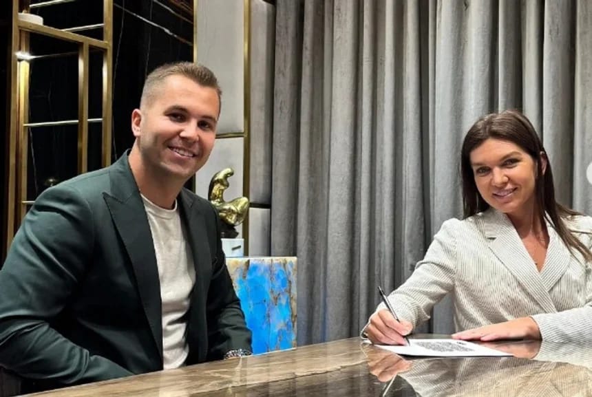 Cine este tinerelul alături de care Simona Halep se afișează în Cluj. Are un tată bogat și visa s-o cunoască pe Antonia