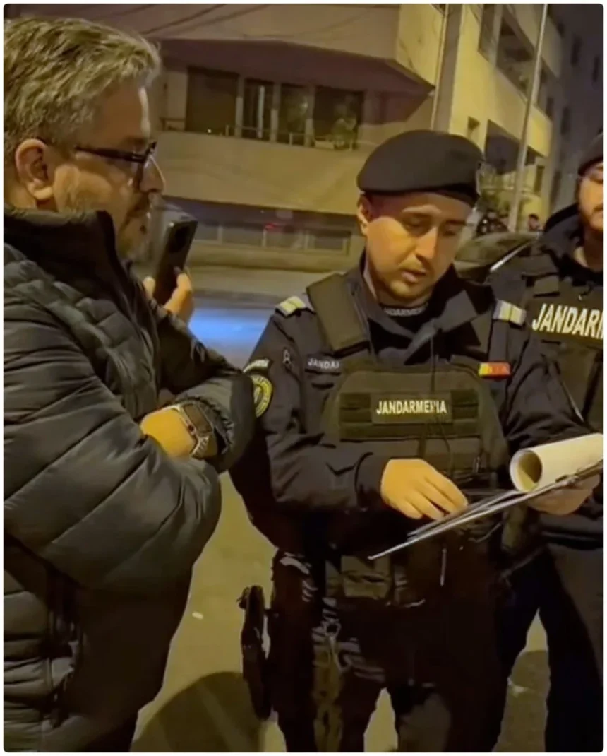 Cum se apără jandarmul care a dat amenda de la Colectiv: „Domnul Rădună ne-a sfidat / Soția a fost căutată la muncă”