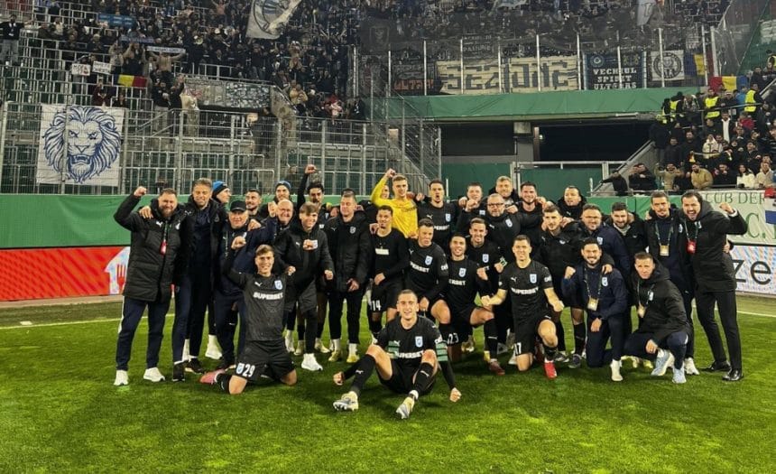 Universitatea Craiova, prima victorie în Conference League, după un meci cu multe ratări