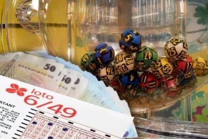 Marele premiu de 9,66 milioane de euro la Loto 6/49 a fost câştigat cu o variantă simplă, pe un bilet care a costat 12 lei