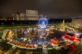 Avalanșă de târguri de Crăciun în București. Unde s-a anunțat organizarea Revelionului în aer liber