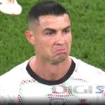 Imagini neverosimile: Cristiano Ronaldo, roșu direct pentru un gest golănesc! A urmat un întreg „show”