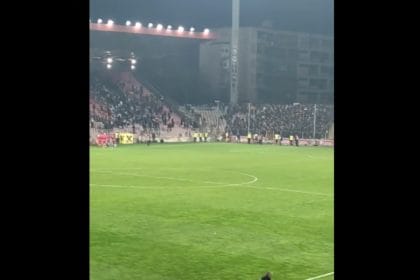 Bosniacii au publicat imaginile: ”Românii, bătuți de polițiști!”. A fost scandal uriaș la Zenica