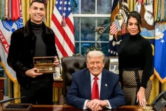 Georgina Rodriquez, apariție spectaculoasă la Casa Albă. Cum s-a îmbracat la întâlnirea cu Donald Trump