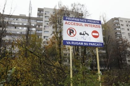 Scandal în zona retrocedată din Parcul IOR. Administratorul tăia copaci, deşi nu avea autorizaţie. Reacția poliției