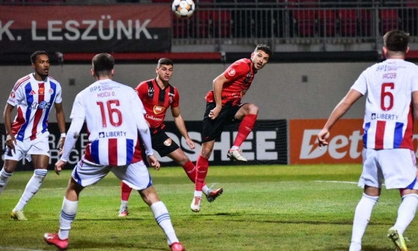 Csikszereda -2. Gălățenii au dat lovitura la ultima fază și speră la sferturi