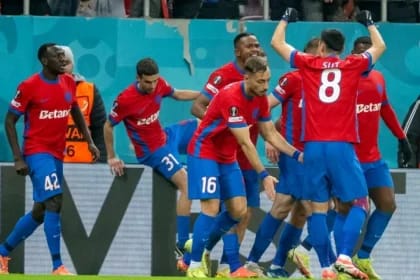 Victorie fabuloasă pentru FCSB, care revine de la 1-3 cu Feyenoord în Liga Europa!