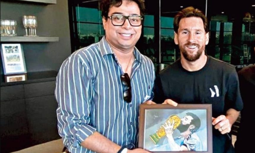 Scandal în India: un bărbat arestat după haosul provocat de vizita lui Leo Messi Indienii nu au stat la discuție! ARESTAT, după haosul provocat de vizita lui Leo Messi