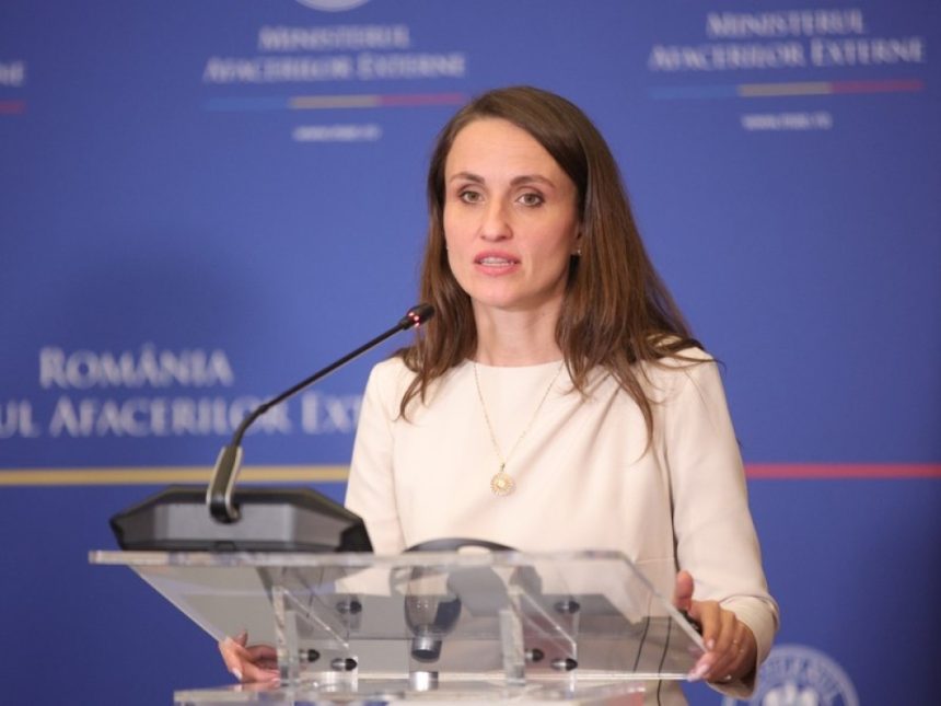 Ministrul Oana Țoiu participă la Consiliul Afacerilor Externe, organizat la Bruxelles