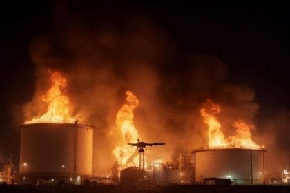 Drone ucrainene au lovit de Crăciun un port din Krasnodar și cel mai mare complex chimic de gaze din lume