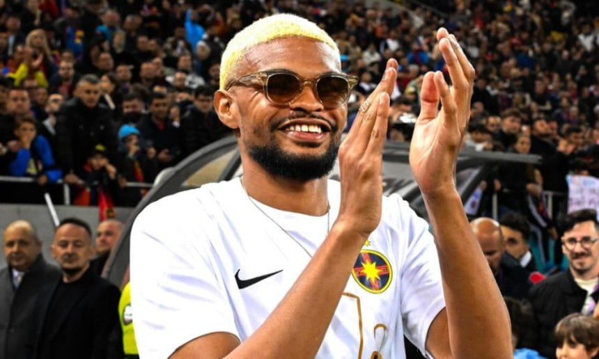 După plecarea de la FCSB, Malcom Edjouma e așteptat la alt club din SuperLigă: ”10.000 de euro pe lună”