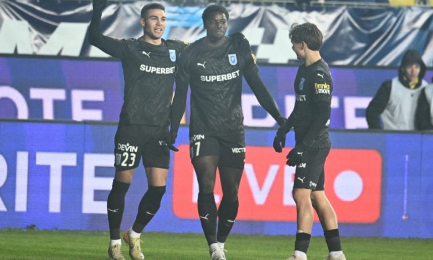 A refuzat să plece de la Craiova iarna aceasta și a dat o ”dublă” în meciul cu Petrolul