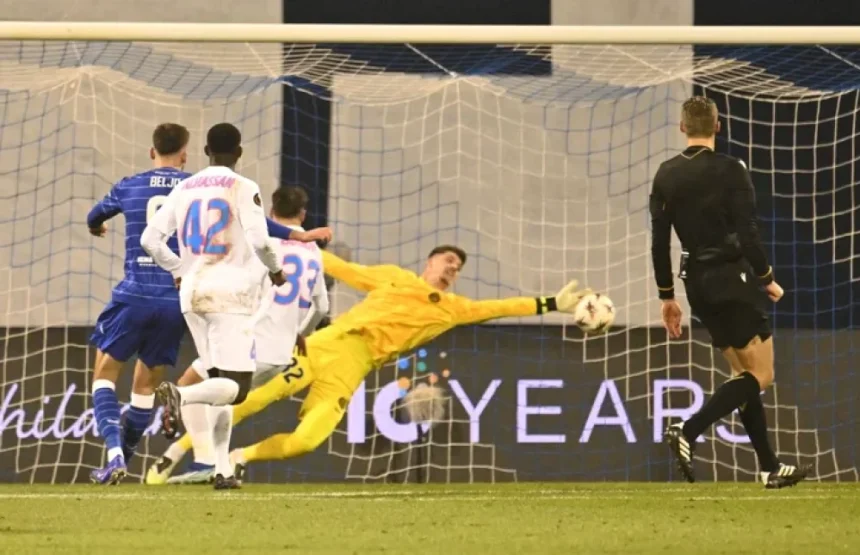 FCSB s-a făcut de râs în Croația. Dinamo Zagreb s-a impus cu 4-1, iar românii sunt eliminați