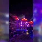 Incendiu la un hotel de cinci stele din Courchevel 1850, Franța. Peste 80 de persoane au fost evacuate