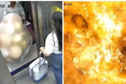 Panică într-un bloc din Mumbai: O duzină de baloane cu hidrogen au explodat într-un lift. Două persoane, transportate la spital