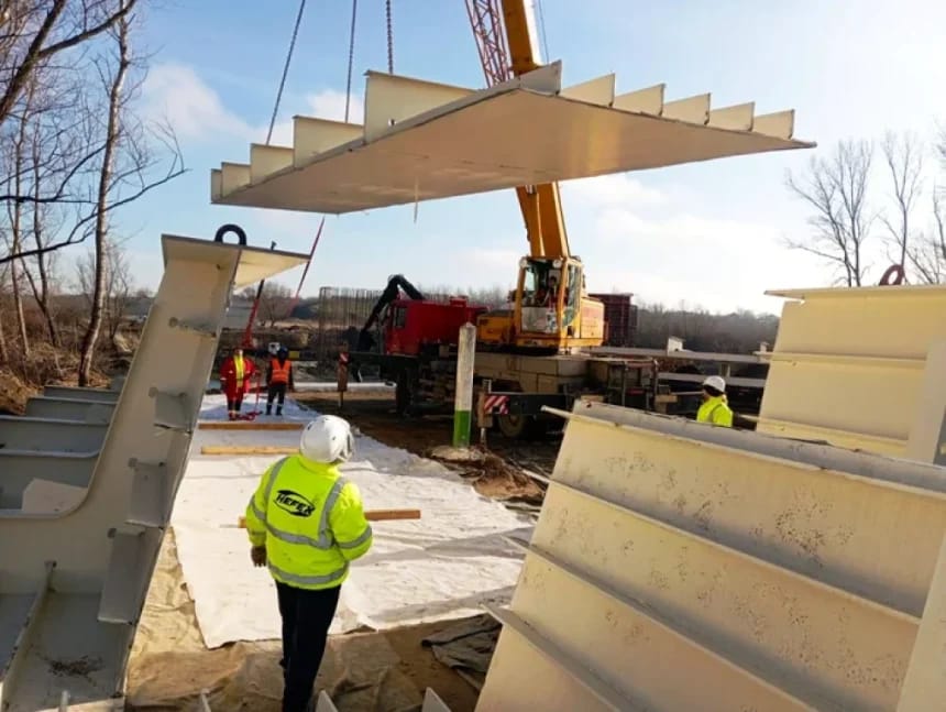 Care este stadiul lucrărilor la „Podul de Flori” dintre România și Moldova