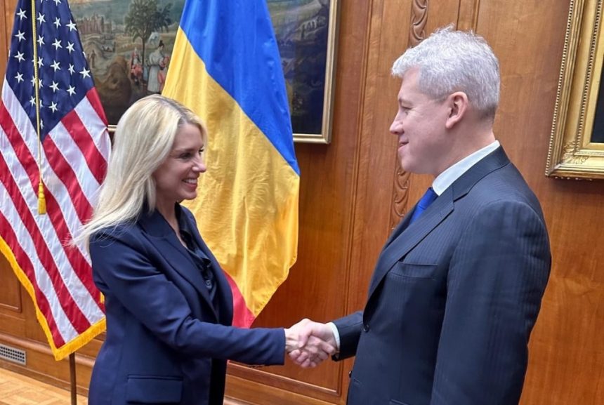 Întâlnire la Departamentul de Justiţie: Cătălin Predoiu, discuţii cu procurorul general al SUA, Pamela Bondi