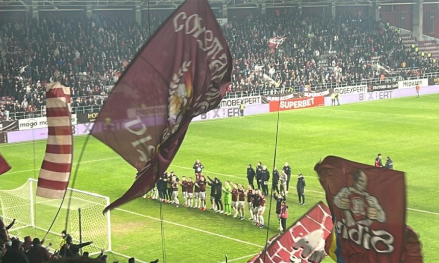 Ce s-a scandat în Giulești, după victoria Rapidului cu Dinamo