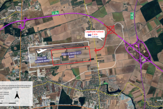 CNIR lansează licitaţie pentru conexiunea între Autostrada A0 şi Aeroportul Otopeni. Investiţie de peste 400 milioane de lei