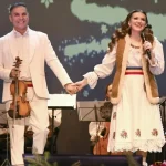 Din culisele concertelor de muzică populară! Cum au ajuns Lavinia Goste și Marius Zorilă să-și îmbrace acordeonistul de la pompe funebre