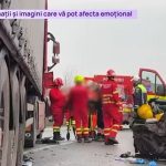Imagini de la locul accidentului soldat cu 5 morți, între care doi minori. Cum s-a produs tragedia din Cluj