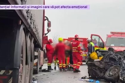 Imagini de la locul accidentului soldat cu 5 morți, între care doi minori. Cum s-a produs tragedia din Cluj
