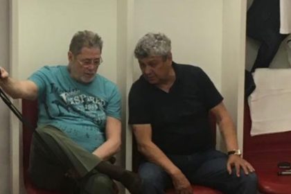 Ce poză și-a pus Cornel Dinu la WhatsApp, după moartea lui Mircea Lucescu
