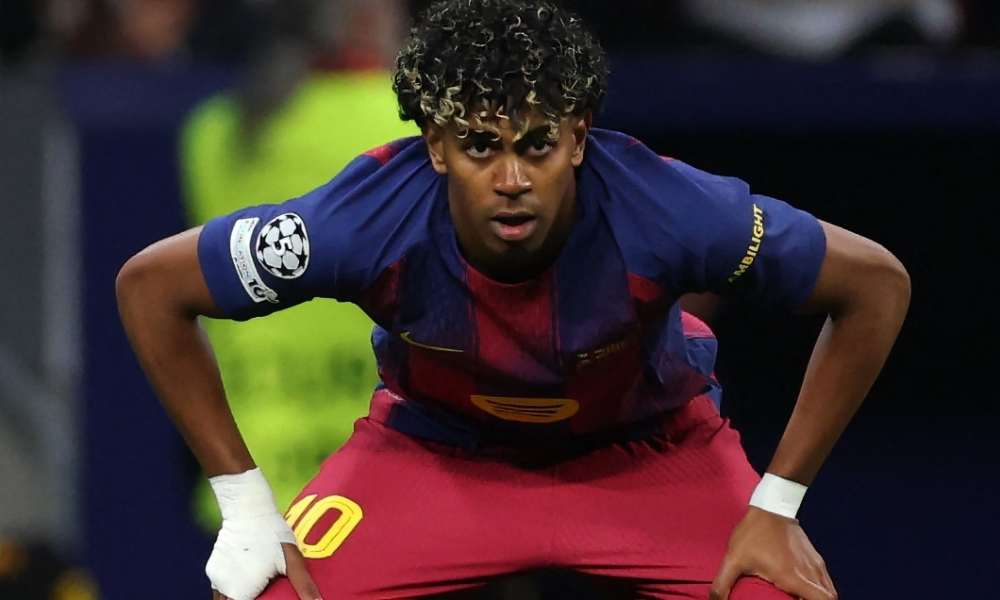 Lamine Yamal, UNIC în UEFA Champions League