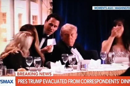 VIDEO Focuri de armă la dineul corespondenţilor de la Casa Albă. Donald şi Melania Trump au fost evacuaţi şi sunt „în siguranţă”