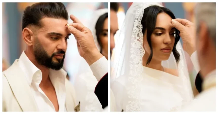 Dorian Popa și Andreea au avut o cununie religioasă ca în povești: ținutele care au făcut senzație Dorian Popa și Andreea, cununie religioasă de poveste după petrecerea de nuntă. Ținutele care au atras toate privirile
