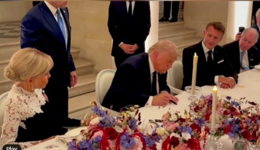 Șoc la Versailles: Trump semnează acordul cu Iranul la lumina lumânărilor - palatul plin de aur pe care îl dorea Trump a semnat acordul cu Iranul la lumina lumânărilor de la Versailles. Imagini din locul cu „mult aur”, pe care liderul american voia să-l vadă
