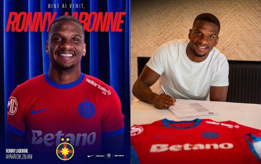 Transfer surpriză: fotbalist din Martinica vine la FCSB și spune că a ajuns la un club mare Un fotbalist din Martinica a semnat cu FCSB despre care a spus că este „un club mare”