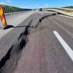 De ce a fost închisă circulația pe Autostrada A10 Sebeş-Turda în urma surpării de teren. Explicațiile CNAIR