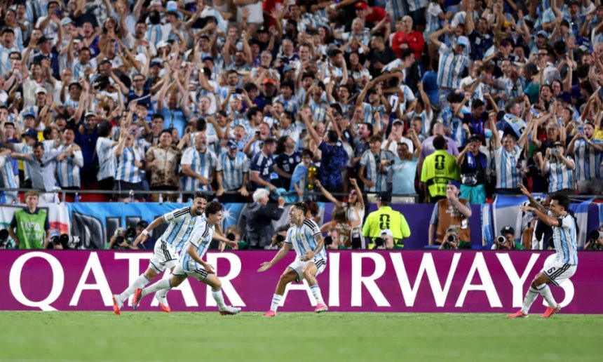 Mac Allister înscrie și propulsează Argentina în sferturile Cupei Mondiale 2026 Argentina -0, ACUM, digisport.ro, în sferturi la Cupa Mondială 2026. GOOL Mac Allister