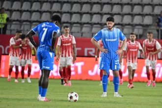 Dinamo a răpus campioana României. Șase goluri, cu oltenii rămași în 10 după o primă repriză infernală în care au fost conduși