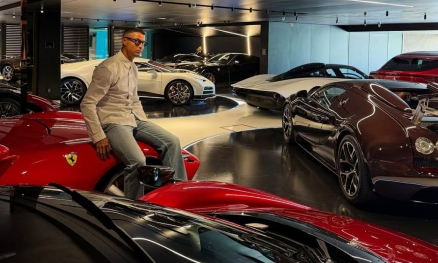 Aroganță maximă! Cristiano Ronaldo și-a etalat toți bolizii din garaj: ”Nu mai știu câte mașini am”