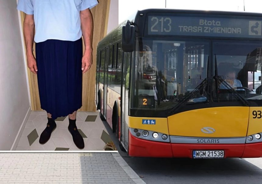 Sfidare la volan: șofer de autobuz a venit la muncă în fustă după ce compania i-a interzis pantalonii scurți Ironia unui șofer de autobuz: s-a îmbrăcat în fustă, după ce compania i-a interzis pantalonii scurți